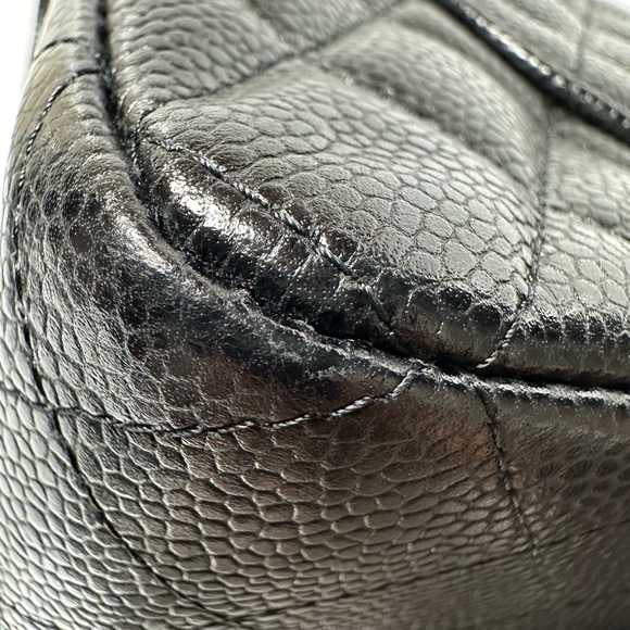 BLACK QUILTED Caviar CLASSIC DOUBLE FLAP MEDIUM - Picture 9 of 16